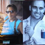 Don Johnson & Andre Agassi poster
