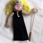 Barbra Streisand puppet