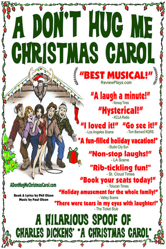Don't Hug Me Christmas Carol